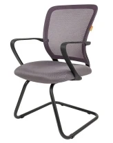 Кресло Chairman 698V (ткань TW черная/сетка серая)