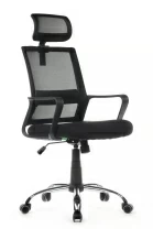 Кресло Минт RCH 1029HB (сетка черная/ткань черная)