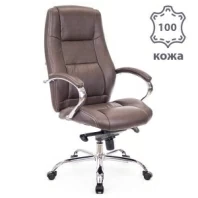 Кресло Kron M (натуральная кожа коричневая)