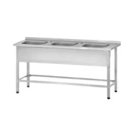 Ванна моечная ВМЦн 1800 «Norma Inox» м/о 500x500x300/3 (ножка профильная)