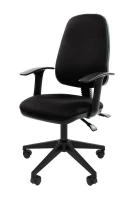 Кресло Chairman 661 (ткань черная)