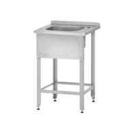 Ванна моечная ВМЦн 700 «Norma Inox» м/о 500x500x300 (ножка угловая)