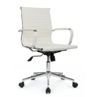 Кресло Хьюго RCH 6002-2SE (экокожа белая)