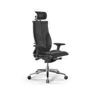 Кресло Samurai B2-10D - Infinity /Kc06/Nc06/D04P/H13mL-3D(M26.B32.G25.W25) (экокожа черная)